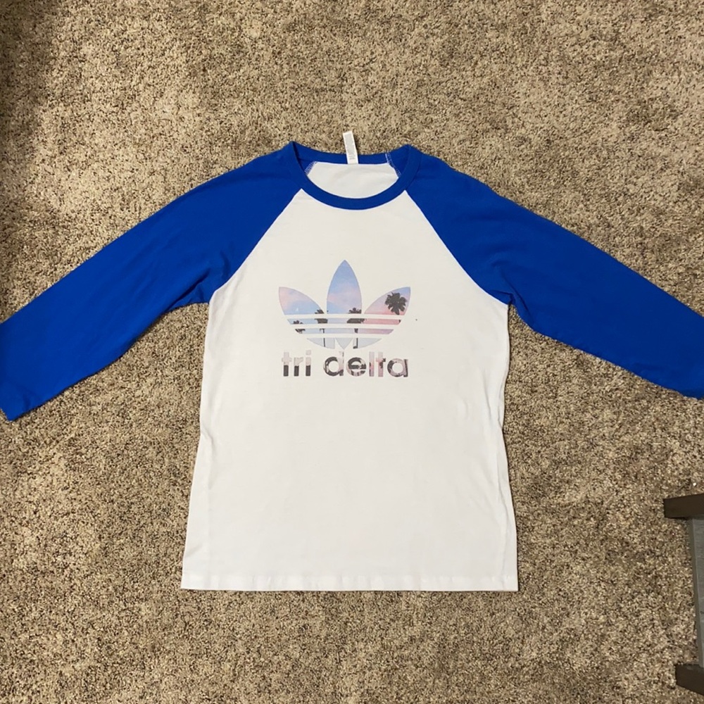Tri Delta Adidas Inspired Shirt